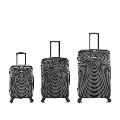 Dukap Inception 3-Piece Hardside Spinner Luggage Set