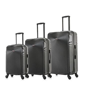Dukap Inception 3 pc Hardside Spinner Luggage Set