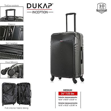 Dukap Inception Hardside Spinner Luggage