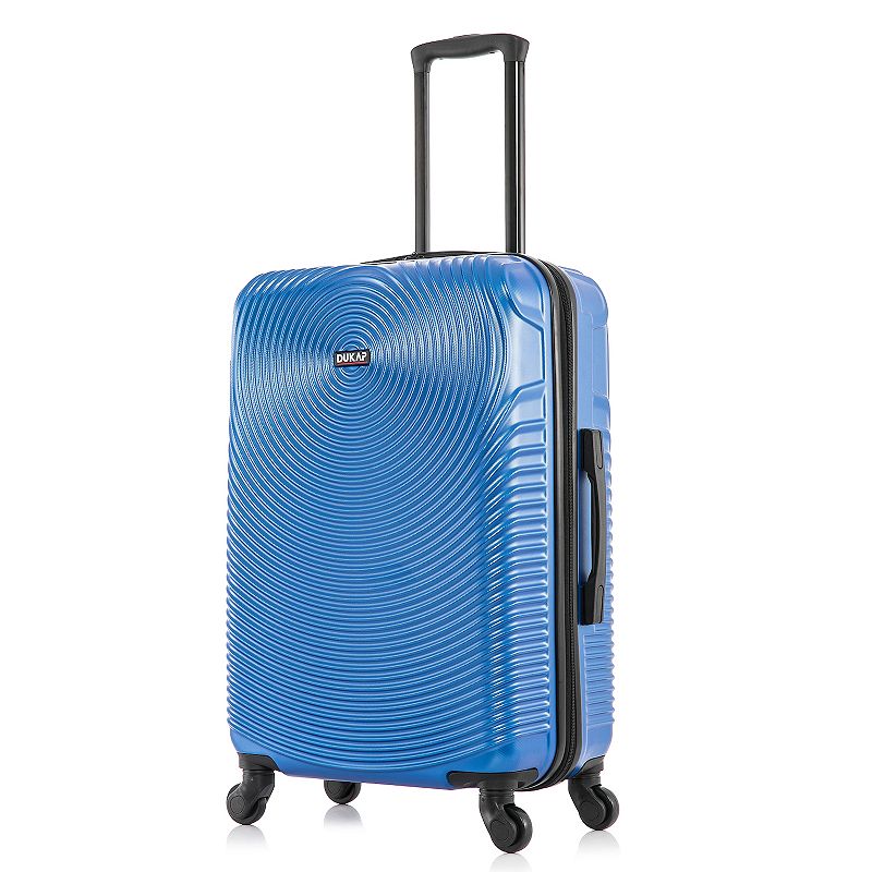 Dukap Inception Hardside Spinner Luggage, Blue, 24 INCH