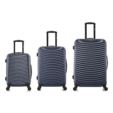 Dukap Adly 3-Piece Hardside Spinner Luggage