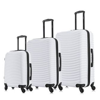 Dukap Adly 3 pc Hardside Spinner Luggage