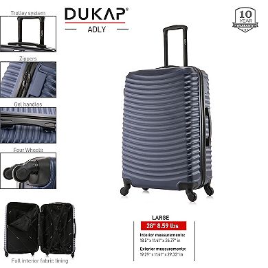 Dukap Adly Hardside Spinner Luggage