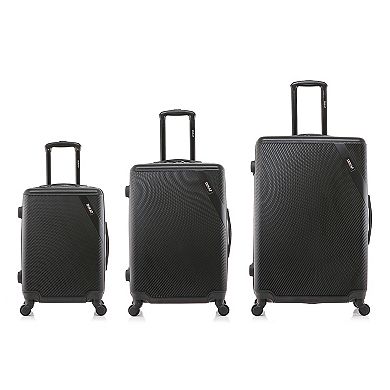 Dukap Discovery 3-Piece Hardside Spinner Luggage Set