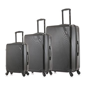 Dukap Discovery 3 pc Hardside Spinner Luggage Set