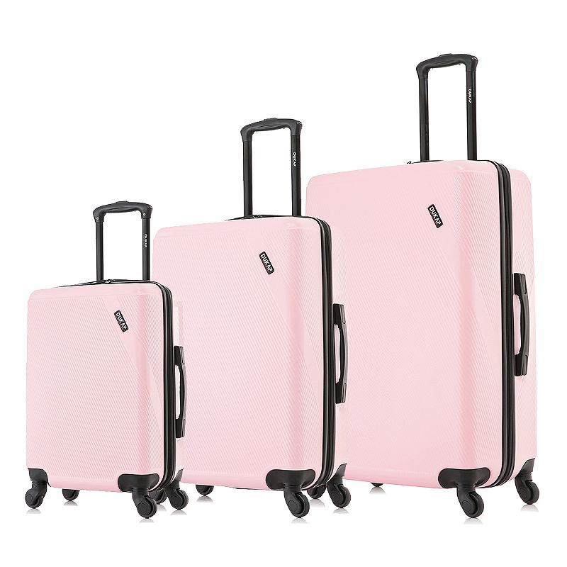 29128411 Dukap Discovery 3-Piece Hardside Spinner Luggage S sku 29128411