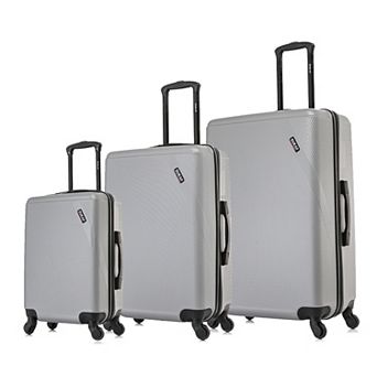 Dukap Discovery 3 pc Hardside Spinner Luggage Set