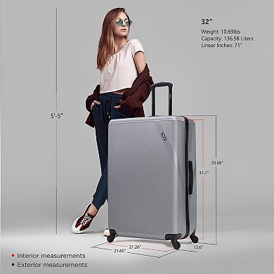 Dukap Discovery Hardside Spinner Luggage
