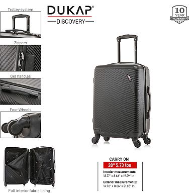 Dukap Discovery Hardside Spinner Luggage