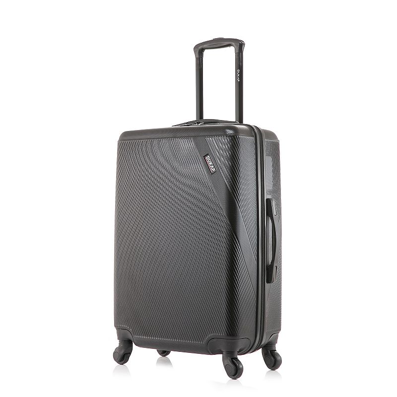 Dukap Discovery Hardside Spinner Luggage, Black, 20 Carryon