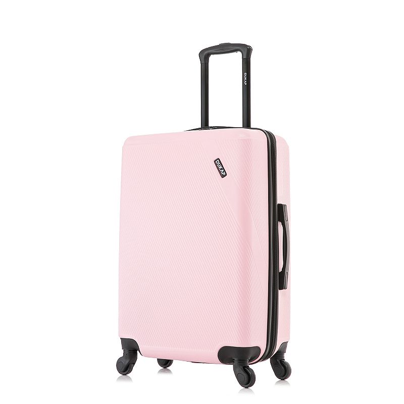 Dukap Discovery Hardside Spinner Luggage, Pink, 28 INCH