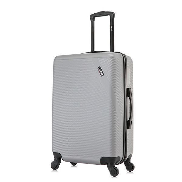 Dukap Discovery Hardside Spinner Luggage - Silver (28 INCH)