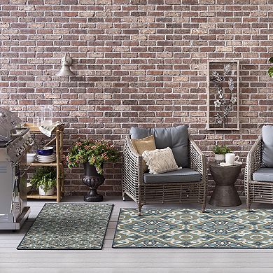 Mohawk® Home Portugal Tile Indoor/Outdoor Area Rug