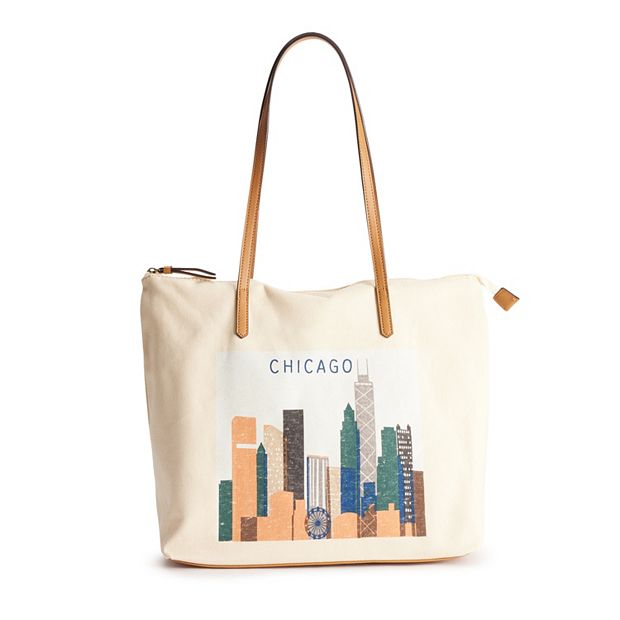 Kohls canvas best sale tote bags