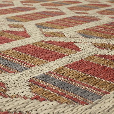 Mohawk® Home Hex Trellis Indoor/Outdoor Area Rug