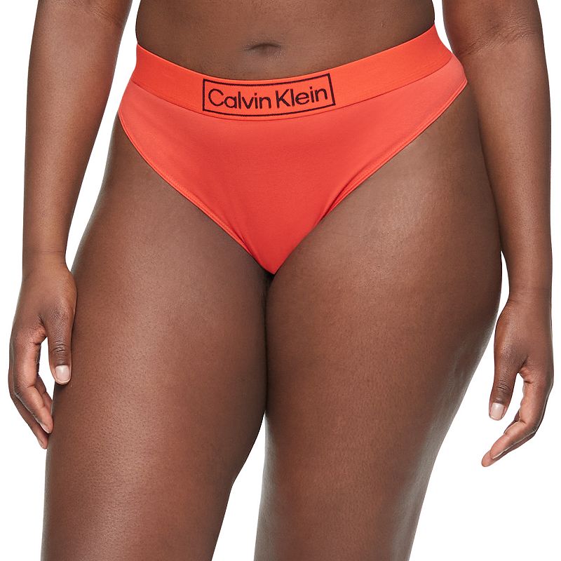 Plus Size Calvin Klein CK Reimagined Heritage Bikini Panty QF6824, Womens,