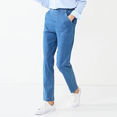 Kohls petite pull on hot sale jeans