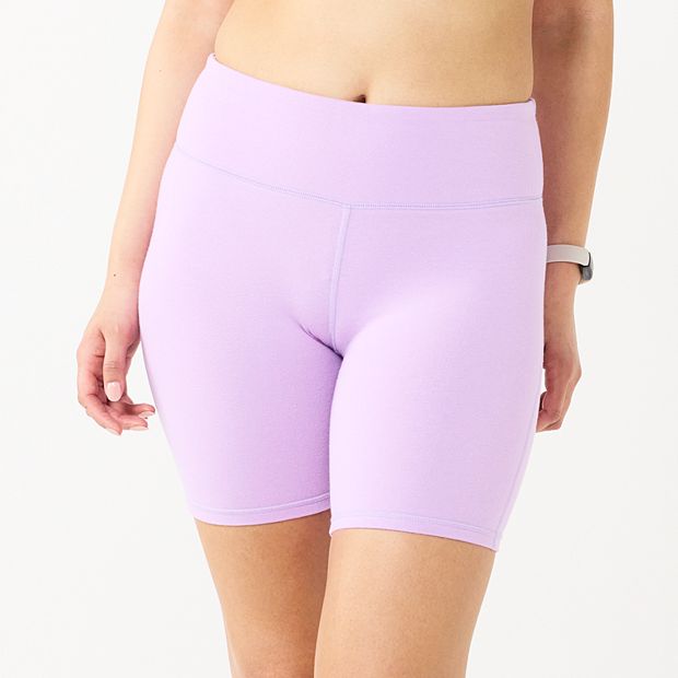 Baby Pink Basic Bike Shorts