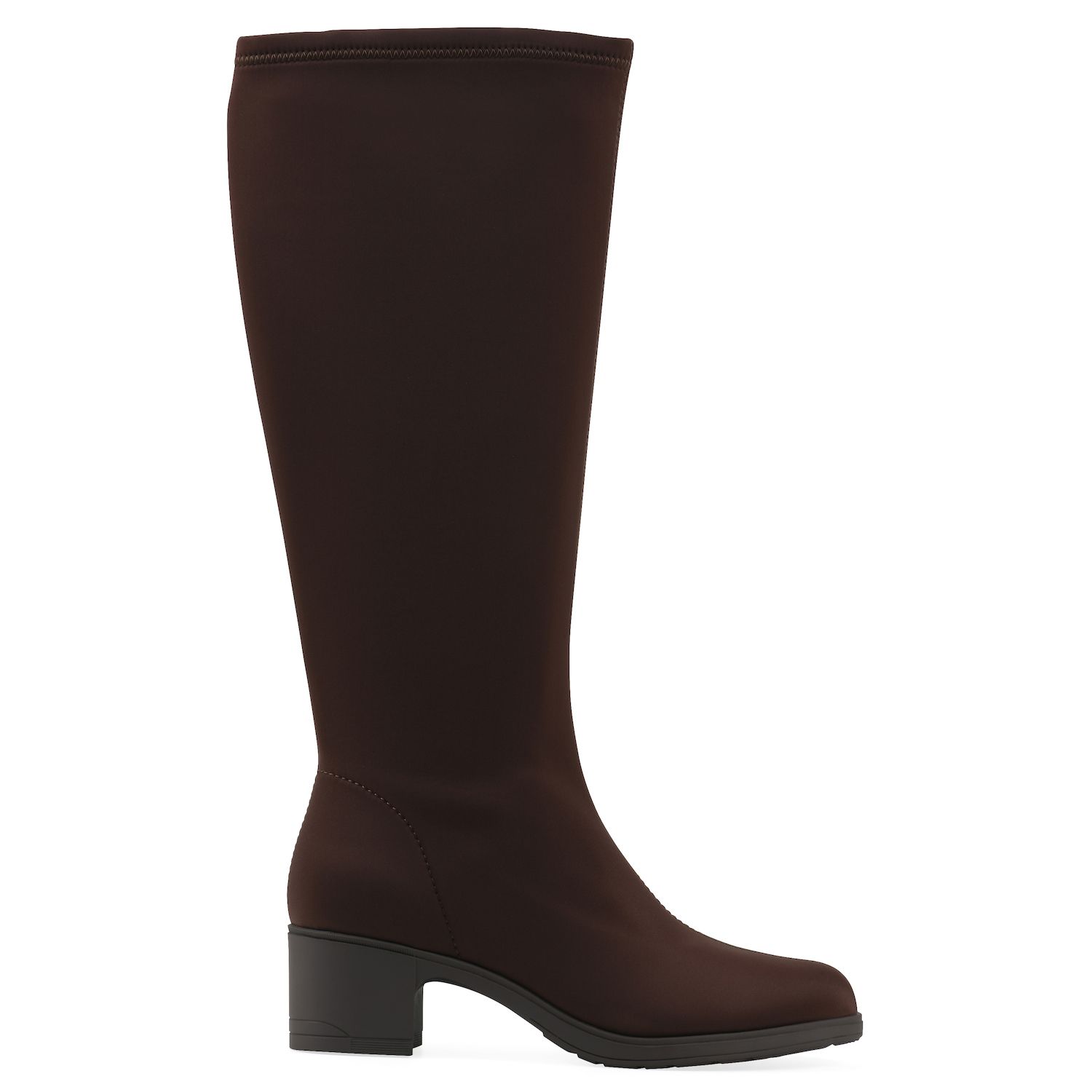 ALDO Aahliyah Almond-toe Knee-high Zip Boots in Black