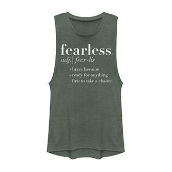 Juniors' Fearless Definition Muscle Tank Top
