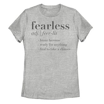 Juniors' Fearless Definition Tee
