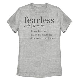 Juniors' Fearless Definition Tee