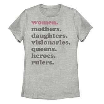 Juniors' List of Ladies & Attributes Tee