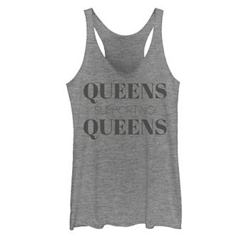 Juniors' "Queens Supporting Queens" Tank Top