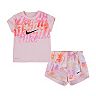 Toddler Girl Nike Summer Daze Tee & Sprinter Shorts Set