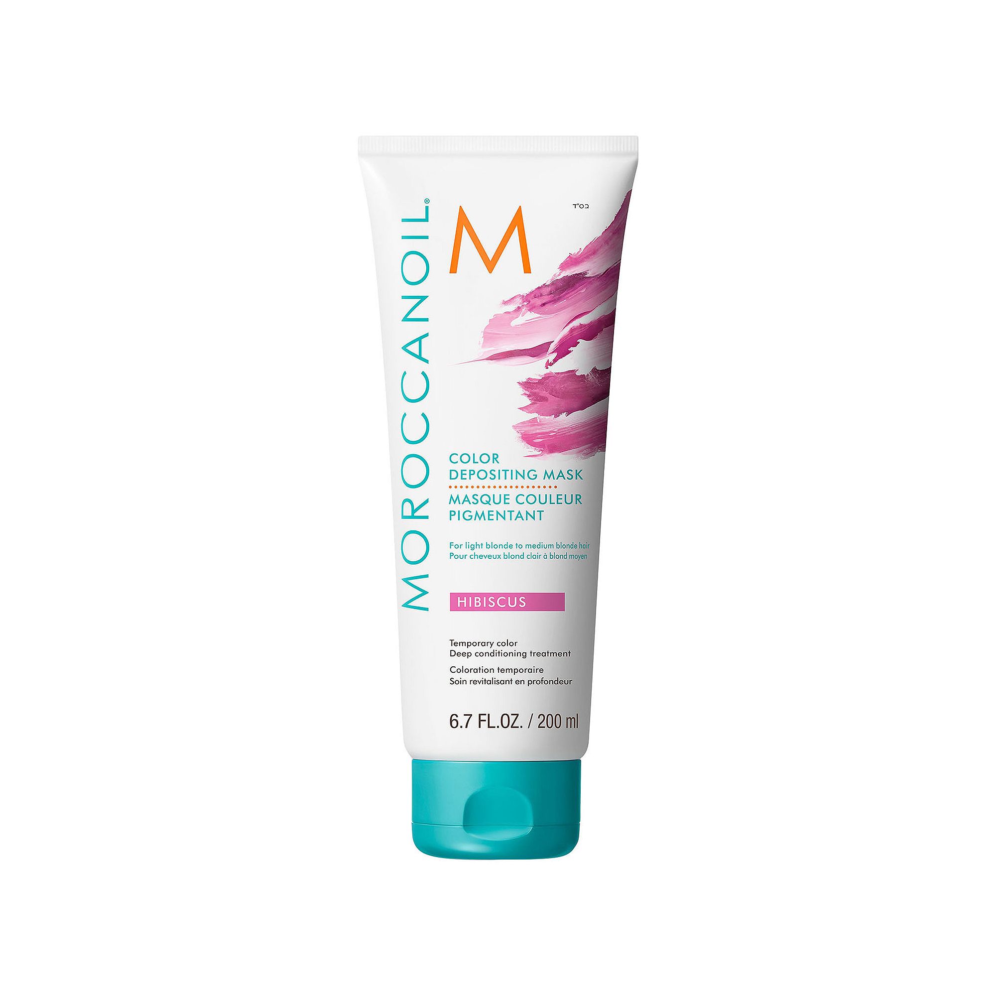 Moroccanoil Color Depositing Mask, Size: 6.7 FL Oz, Hibiscus
