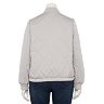 Plus Size Nine West Quilted Bomber Jacket