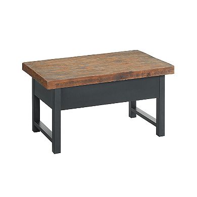 Alaterre Furniture Pomona Lift Top Coffee Table, Console Table, & End Table 4-piece Set