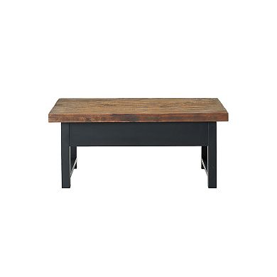 Alaterre Furniture Pomona Lift Top Coffee Table, Console Table, & End Table 4-piece Set
