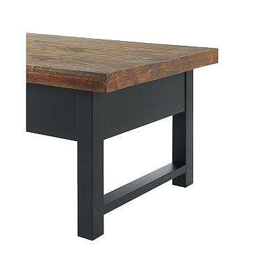 Alaterre Furniture Pomona Lift Top Coffee Table & End Table 3-piece Set