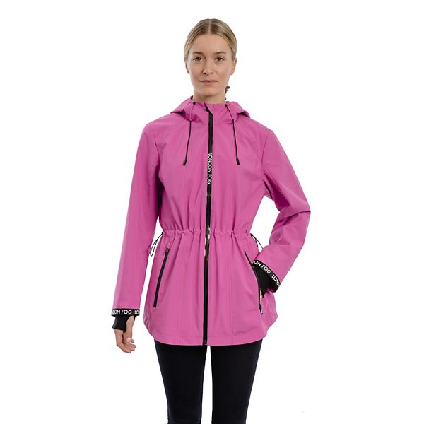 Women's London Fog Hooded Active Jacket