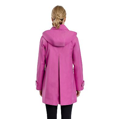 Women's London Fog Hooded Topper Jacket