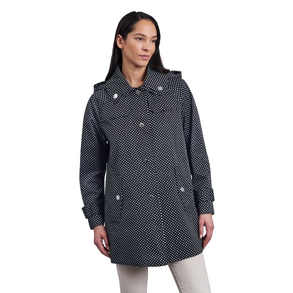 Women's London Fog Hooded Topper Jacket