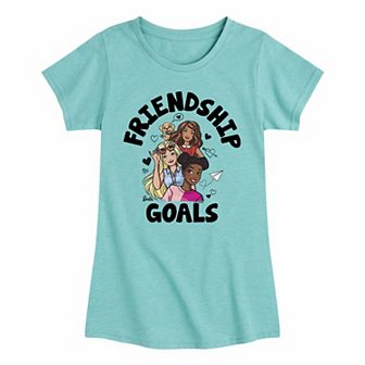 Girls 7-16 Barbie® Friendship Goals Graphic Tee