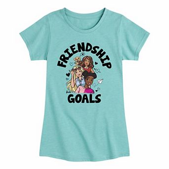 Girls 7-16 Barbie® Friendship Goals Graphic Tee