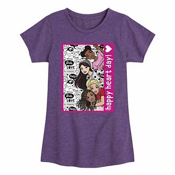Girls 7-16 Barbie® Happy Heart Day Graphic Tee