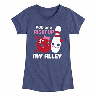 Girls 7-16 You Are Right Up My Alley Graphic Tee