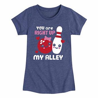 Girls 7-16 You Are Right Up My Alley Graphic Tee