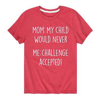 Boys 8-20 My Child Would Never Graphic Tee