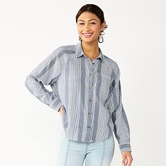 kohls ladies white blouses