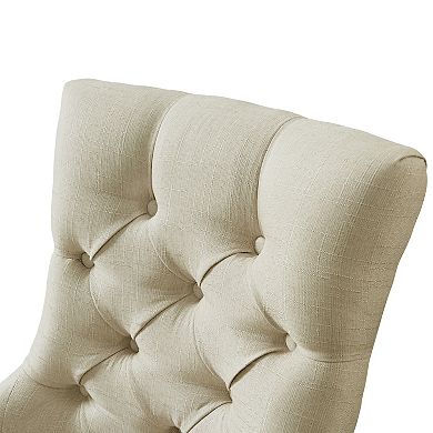 Alaterre Furniture Haeys Tufted Upholstered Chair 2-Piece Set