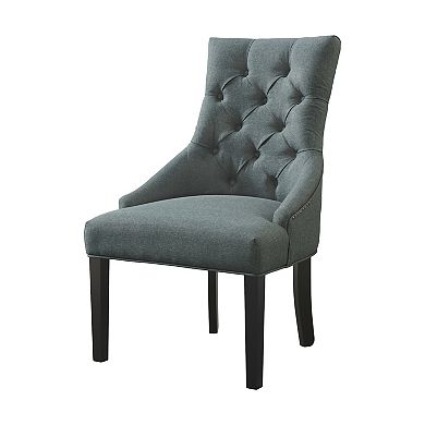 Alaterre Furniture Haeys Tufted Upholstered Chair 2-Piece Set