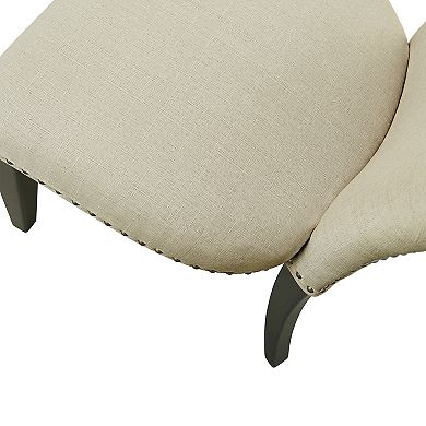 Alaterre Furniture Savoy Upholstered Chair 2-Piece Set