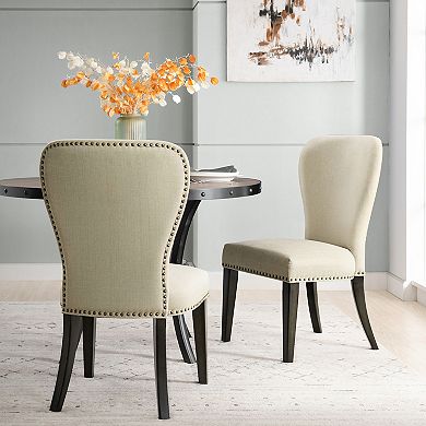 Alaterre Furniture Savoy Upholstered Chair 2-Piece Set