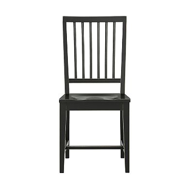 Alaterre Furniture Vienna Wood Dining Chair 2-Piece Set