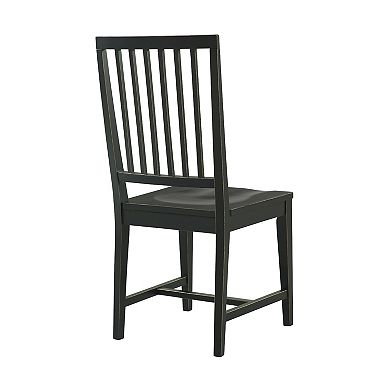 Alaterre Furniture Vienna Wood Dining Chair 2-Piece Set